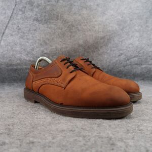 Bocalo Shoes Womens 40.5 Derby Oxford Retro Classic Leather The Body Shoe Brown